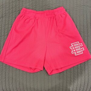 Eric Emanuel Pink Mesh Shorts